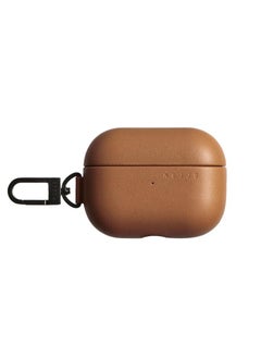 Mujjo AirPods Pro Case (1st & 2nd Generation) Compatible with Wireless Charging, Soft UK Premium Leather Cover with Keychain Hook  - Image 1