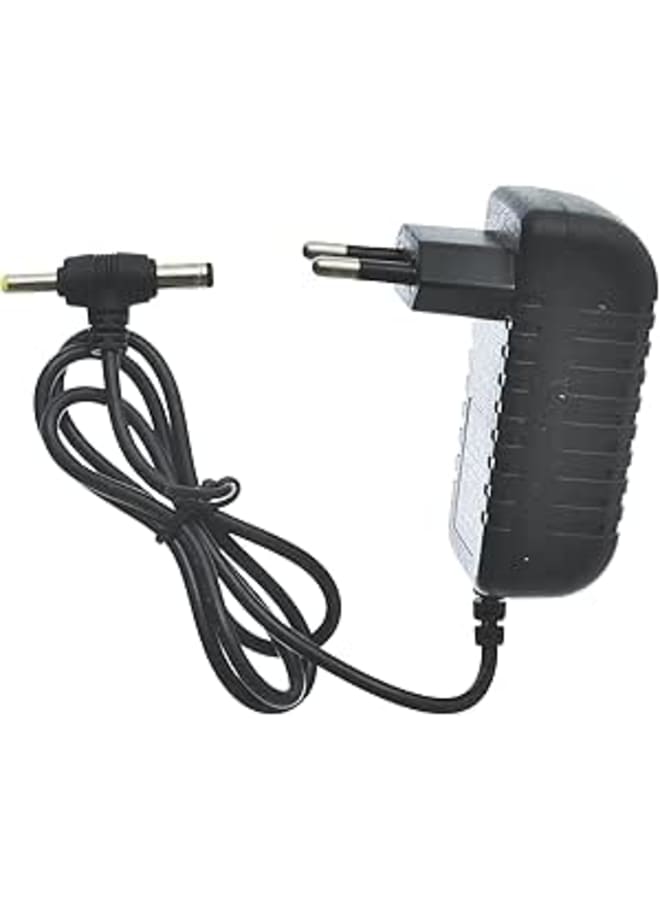 Adapter Duple DC/AC EU Plug Amazing Design With High Efficiency And Low Operating Temperature 5V 2A - Black