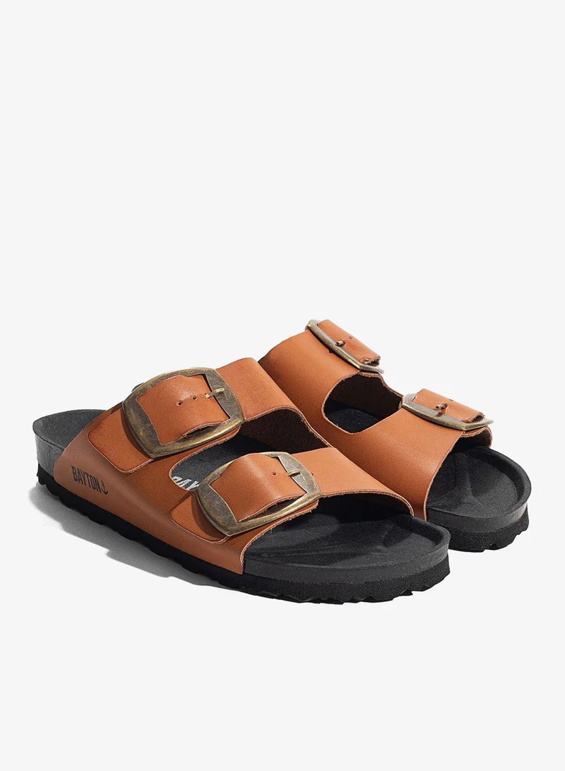 BAYTON Alicante Double Strap Flat Sandals