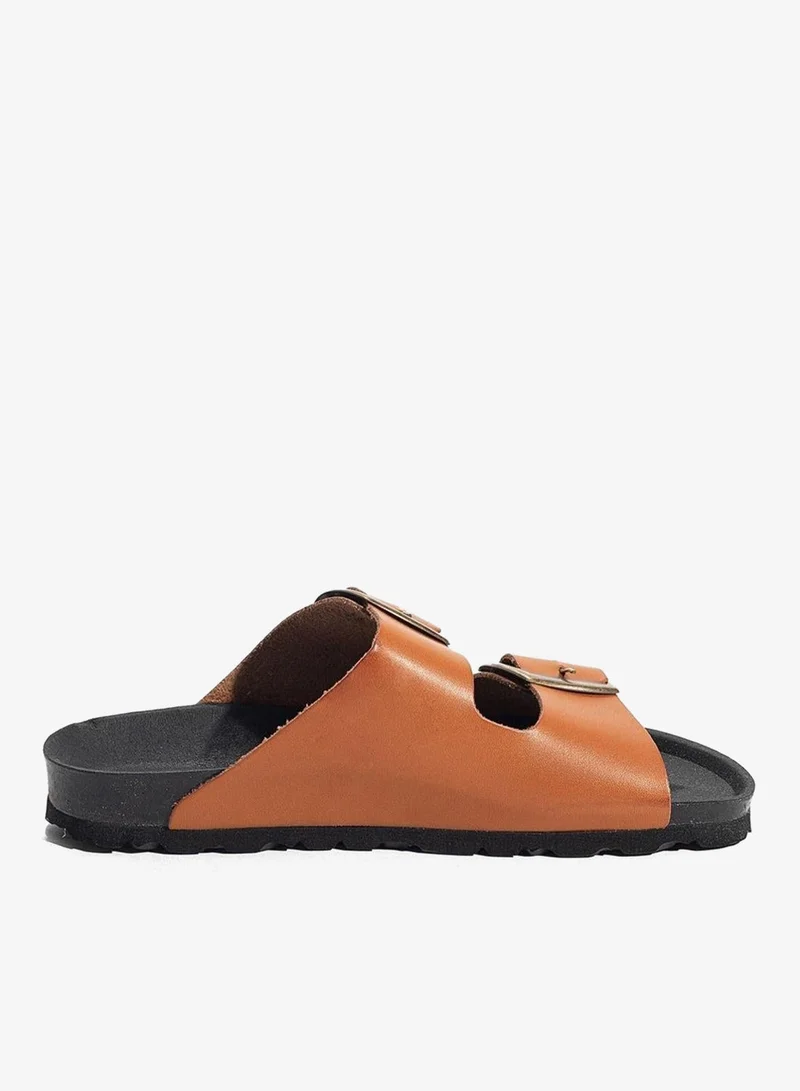 BAYTON Alicante Double Strap Flat Sandals