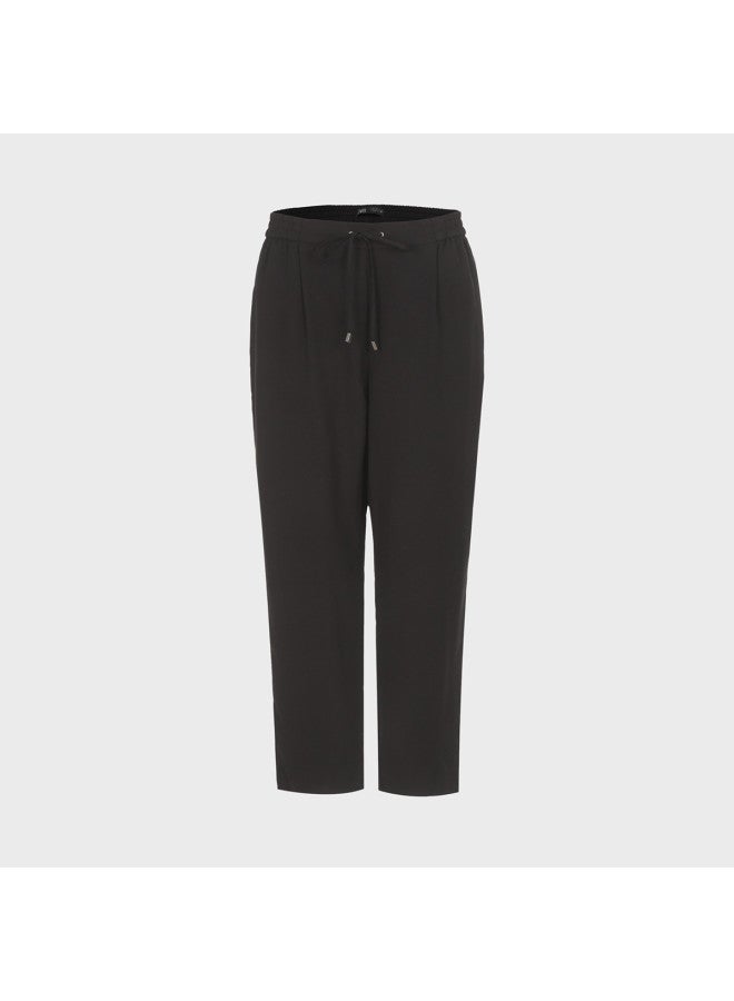 Zara women's Loose Casual Versatile Drawstring Pants - Image 2