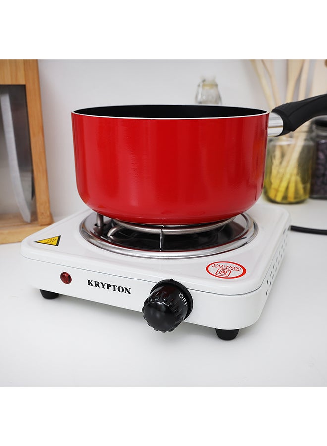 KRYPTON Single Burner Hot Plate 1000 W KNHP5309 White - Image 5