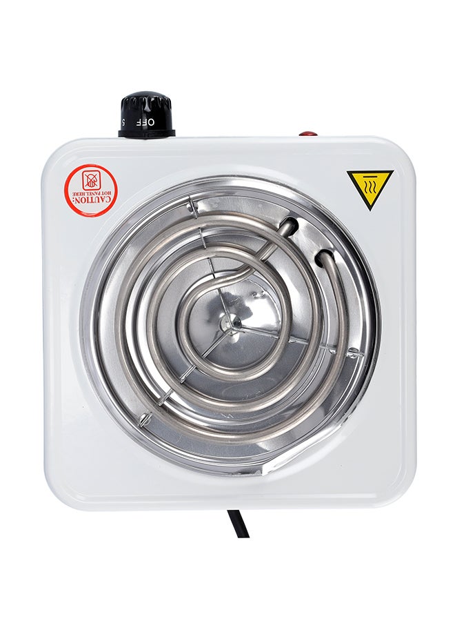 KRYPTON Single Burner Hot Plate 1000 W KNHP5309 White - Image 3