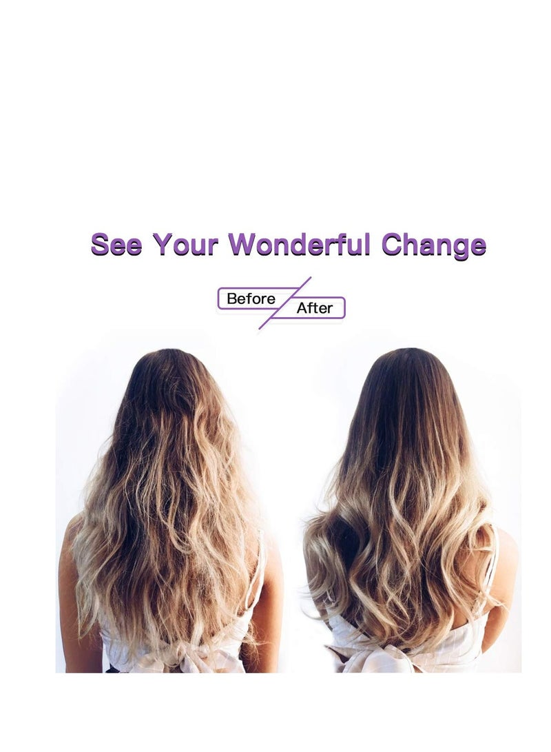 SOLARAE Cordless Deep Conditioning Heat Cap, Microwavable Treatment Steaming Heat Cap for Thermal Spa Curly Hair, 100% Natural Cotton Flaxseed Seed Interior - Image 5