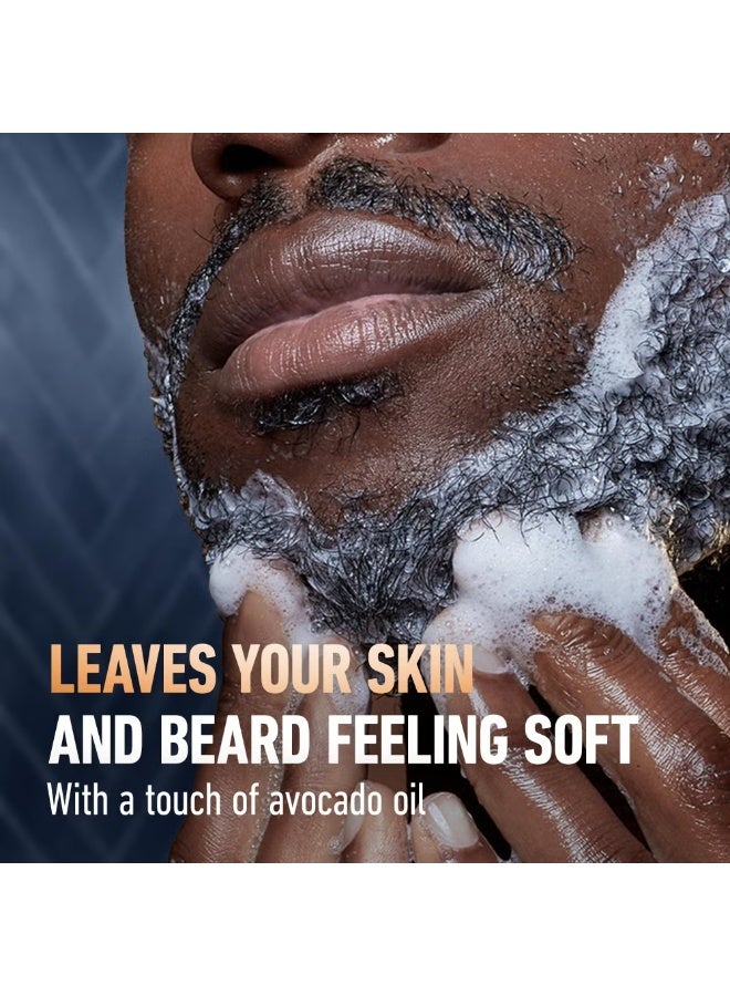 King C. Gillette 3 IN 1 BEARD, FACE & HAIR WASH 350ML - Image 3