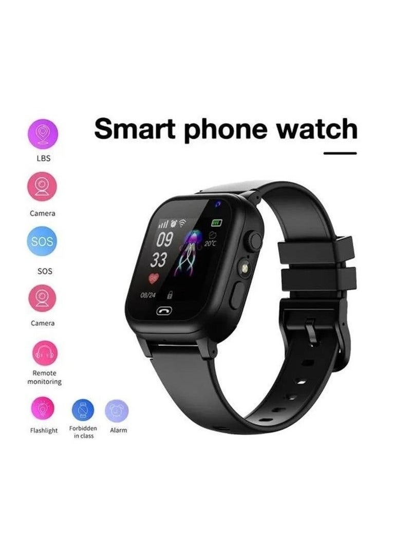 Smart 2030 C005 Kids Smart Watch – Touchscreen Smartwatch with Call & SOS Feature – GPS Tracking, Camera & Learning Games – Water-Resistant & Durable – Safe & Fun Wearable for Boys & Girls – Compatible with Android & iOS - Image 3