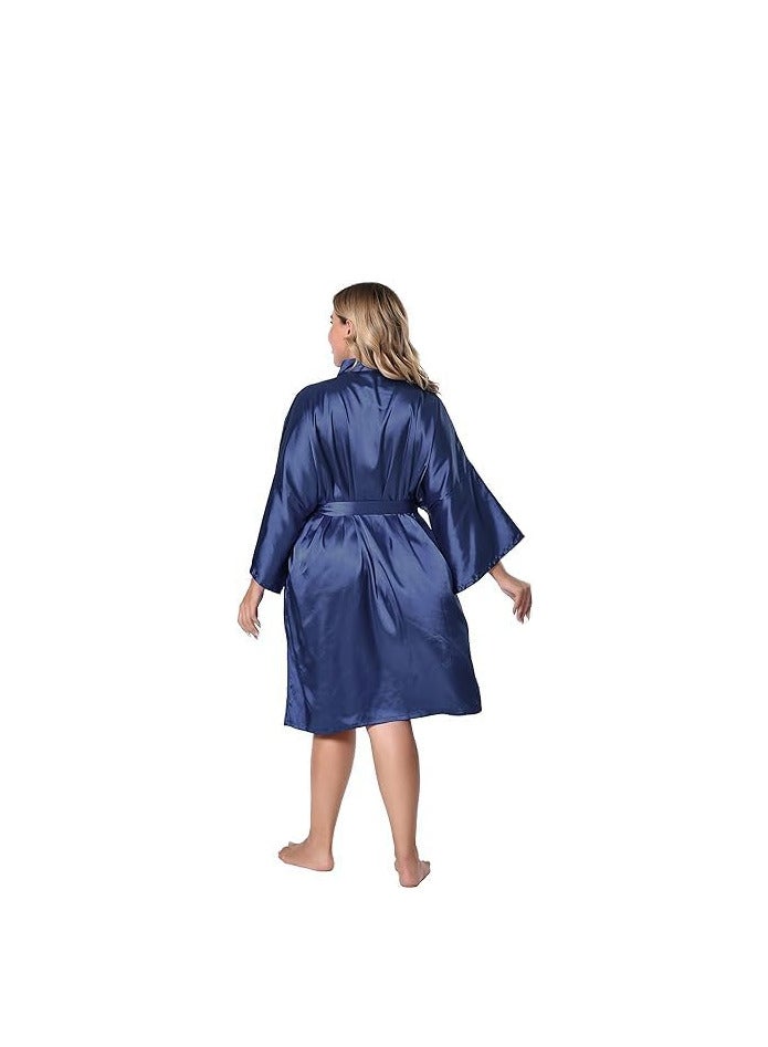 Women's bathrobes, nightgowns, satin pajamas, pajamas, nightdresses, nightdresses  - Image 3