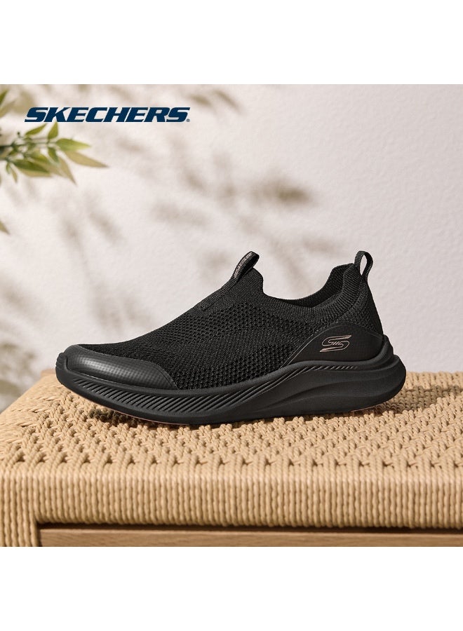 Skechers BOBS Sport Moda Flex Chill Dawn Memory Foam Women's Walking Shoes Black - Image 2