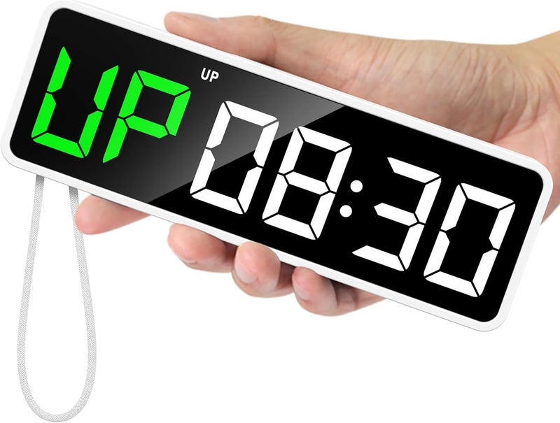 REACHER Portable Gym Timer Clock - Countdown/UP Stopwatch with Strong Magnet and Adjustable Volume - Image 1