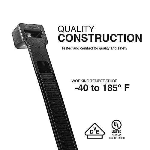 TR Industrial Ultra Heavy Duty Multi-Purpose UV Cable Ties (13.8") - Image 3