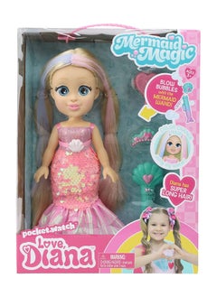 Love Diana Doll Feature Mermaid Magic S3 13inch