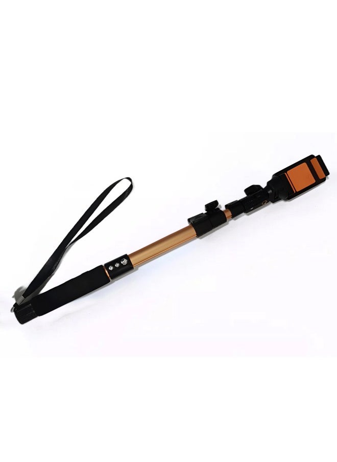 Taimi Extendable Selfie Stick For Smartphones and Cameras - Black/Orange  - Image 1