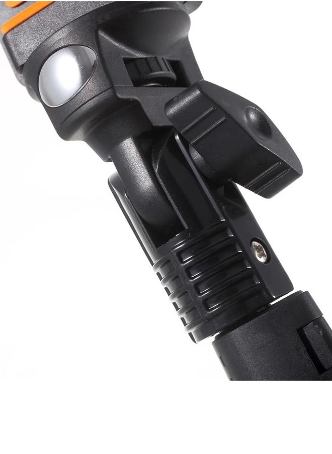 Taimi Extendable Selfie Stick For Smartphones and Cameras - Black/Orange  - Image 4