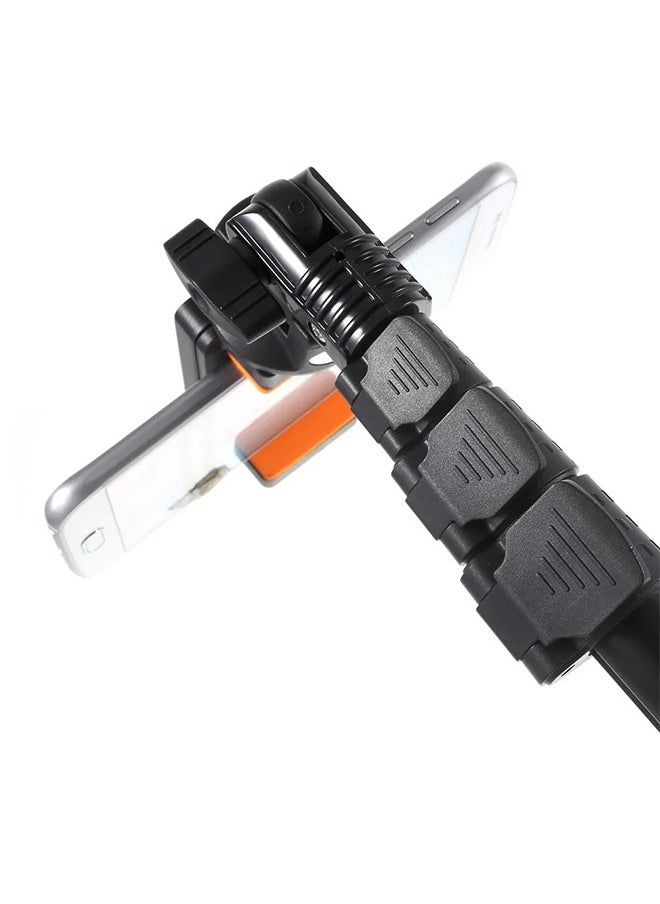Taimi Extendable Selfie Stick For Smartphones and Cameras - Black/Orange  - Image 3