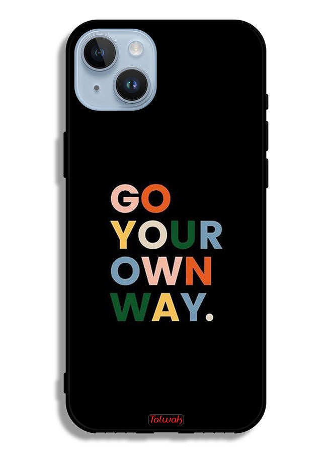 Tolwak جراب حماية لجهاز Apple iPhone 14 Plus، اختر طريقتك الخاصة - Image 2