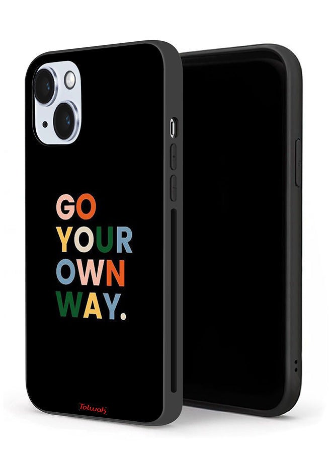 Tolwak جراب حماية لجهاز Apple iPhone 14 Plus، اختر طريقتك الخاصة - Image 1