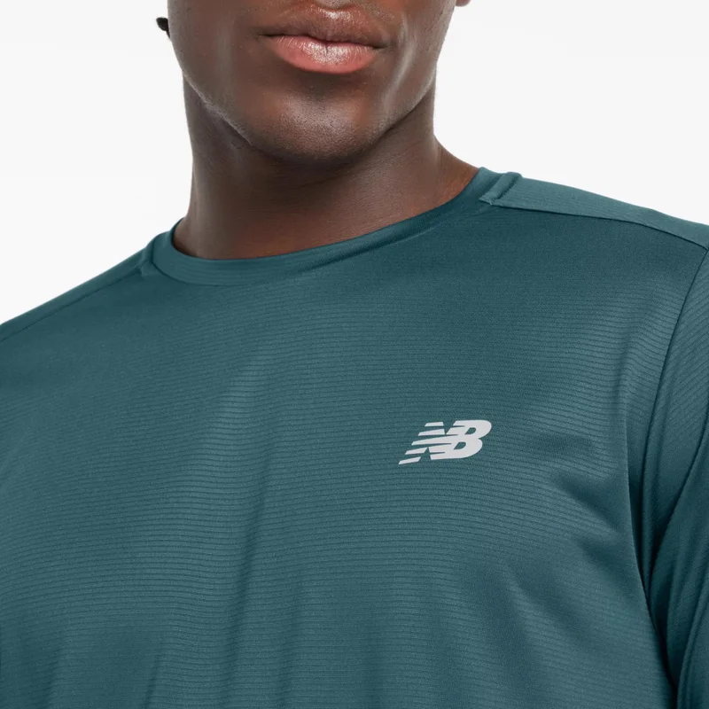 New Balance Big Teal Sport Essential Long Sleeve for Men | Best Price UAE