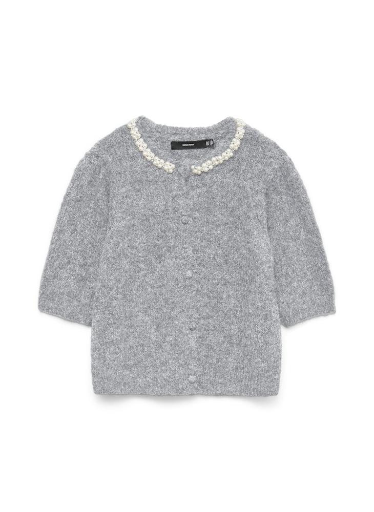 فيرو مودا كارديجان بياقة دائرية مزين بالمجوهرات - Image 5