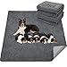 LOOBANI Washable Pee Pad for Dogs 2 Packs NonSlip Puppy Training Pads Fast Absorbent Pet Whelping Pads Puppy Playpen Mat for Incontinence Housebreak Crate 41x41in Gray - Image 2