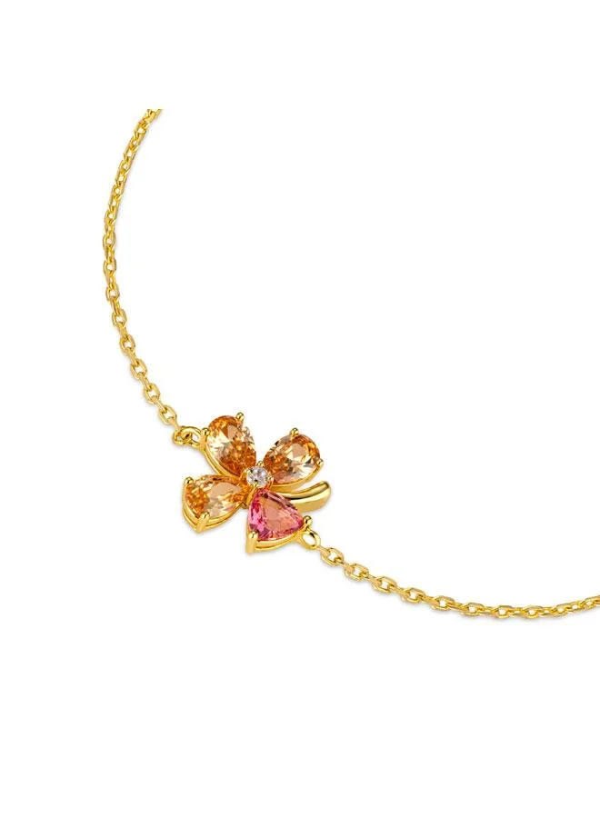 سانت هونور Gala Gold Plated Stainless Steel Chain Bracelet for Women