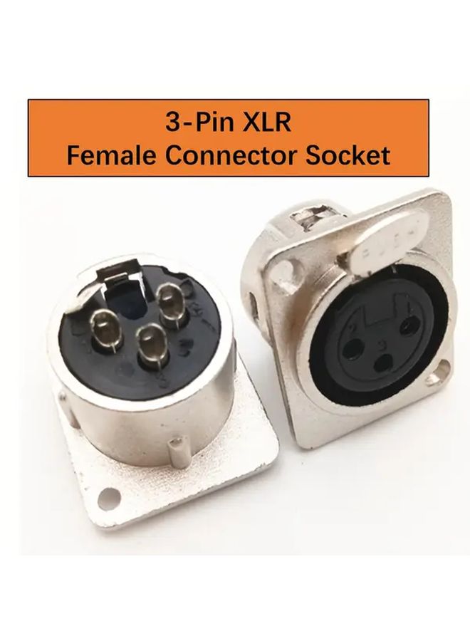 1pc Female XLR Connector Socket Professional Audio Jack For Studio And DJ - Image 1