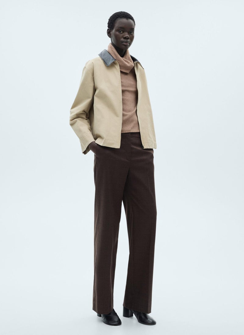 MANGO Ribbed Turtleneck T-Shirt  - Image 5