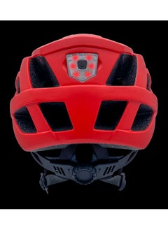 FSPEED Specialized Bike Helmet With 3 Different Lighting Modes Led Rear Light And Detachable Sun Visor Ce Certificated Mountain Bike Helmet Men Women And Children For Unisex-Adult  - Image 2