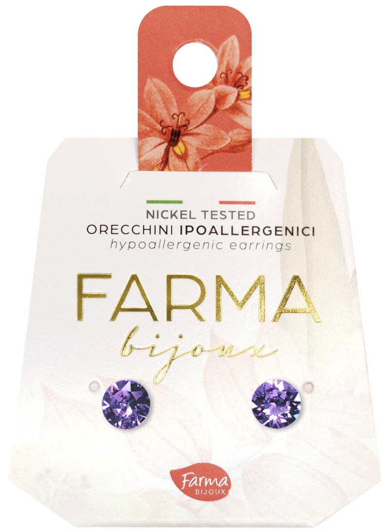 فارما Xiius 6.2 ملم بيربلجنيت مزين بكريستال سواروفسكي - Image 1