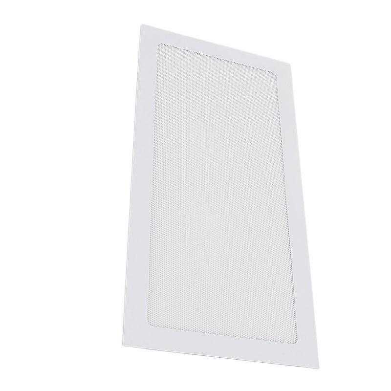 2pcs PC Case Dust Mesh Filter PVC Magnetic Computer Case Fan Dust Filter for Power Supply Fan Vent White - Image 1