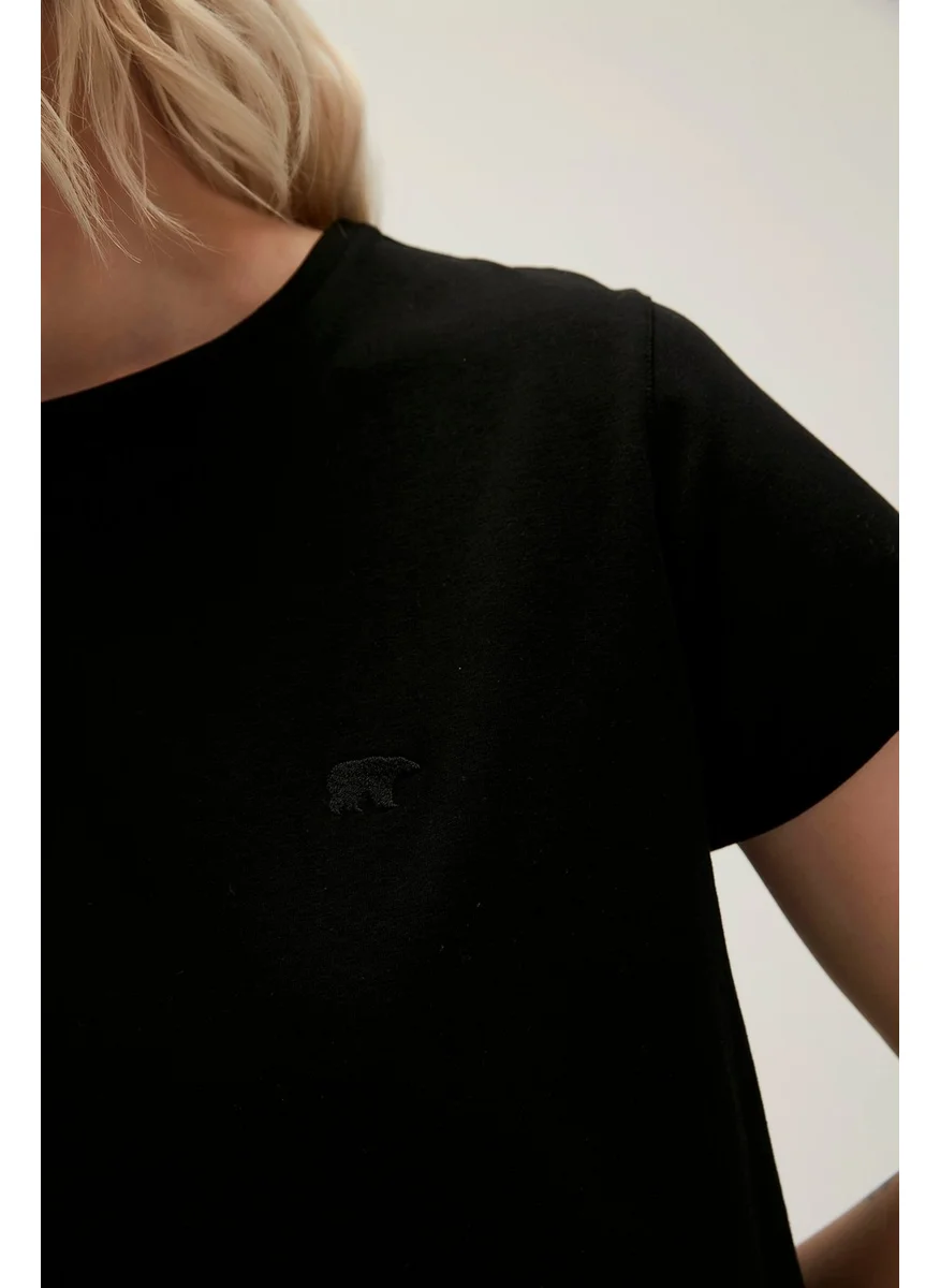 Bad Bear T-Shirt Black Dress