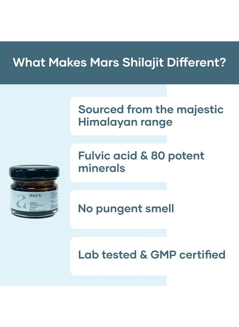 mars by GHC - Mars by GHC Pure Himalayan Shilajit 15g - Image 1