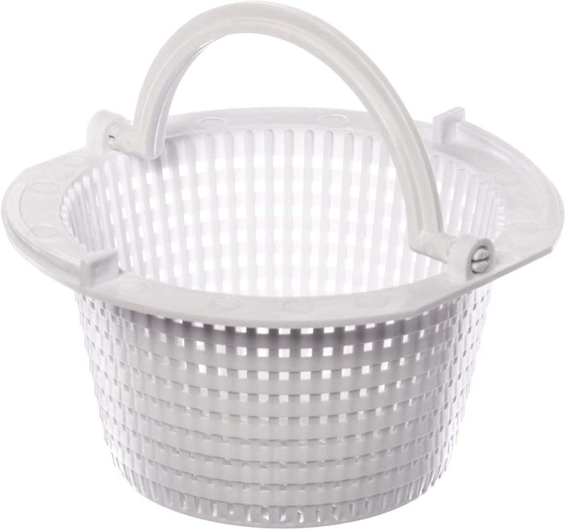 كلاراكو سلة مصفاة حمام السباحة، مصفاة لحمام السباحة فوق الأرض، سلال مصفاة مثبتة على الحائط فوق الأرض من Pool Supply مزودة بمقابض، سلال بديلة لحمامات السباحة، مصفاة لإزالة الحطام، أوراق التنظيف (قطعة واحدة) - Image 1