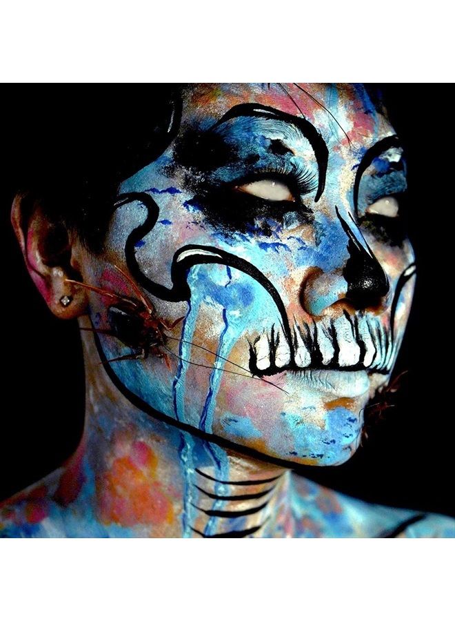 mehron Makeup Liquid Makeup | Face Paint and Body Paint Perfect for Halloween, Cosplay I Air Brush Compatible (1 oz) - Image 3