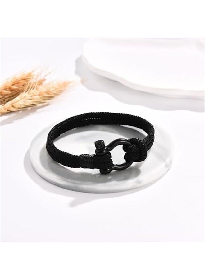 Arabest to My Boys Bracelet Gifts for Son Brother Grandson Nephew Guy Friends, Valentines Birthday Graduation Day  Easter Gifts for Teenage Boys Men - Image 2