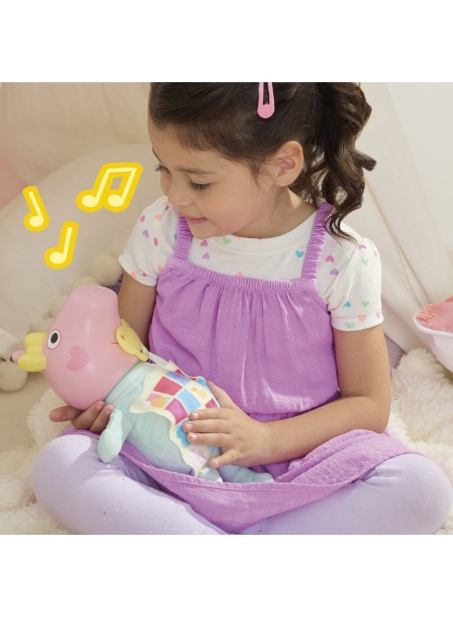 Peppa Pig دمية إيفي التفاعلية للأطفال مع ملحقات، 20+ صوت، ألعاب محشوة للبنات والأولاد من عمر 3 سنوات وما فوق - Image 4