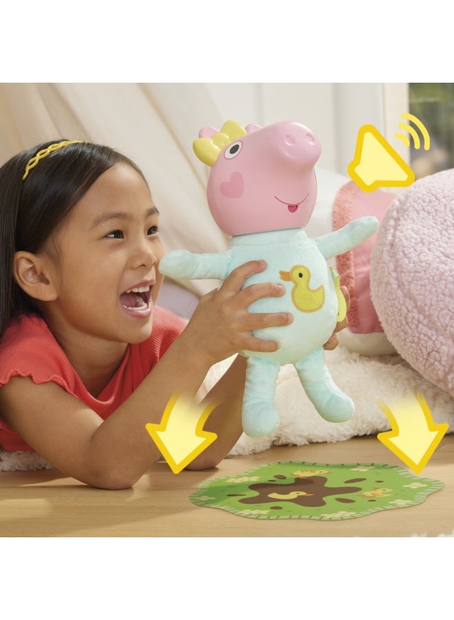 Peppa Pig دمية إيفي التفاعلية للأطفال مع ملحقات، 20+ صوت، ألعاب محشوة للبنات والأولاد من عمر 3 سنوات وما فوق - Image 5