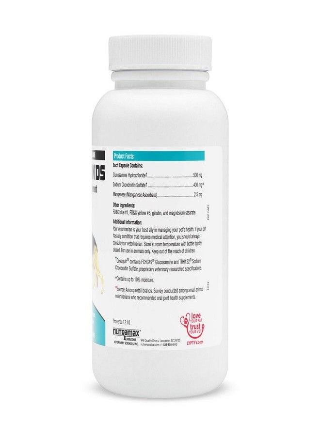 Nutramax Laboratories Nutramax Cosequin DS Joint Health Supplement for Dogs - With Glucosamine and Chondroitin, 132 Capsules  - Image 1