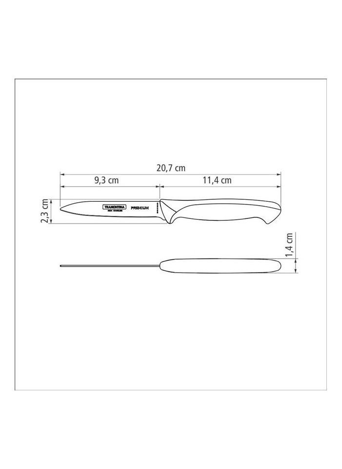 TRAMONTINA Since 1911,Made in Brazil- 4 inch Paring Knife Premium  - Image 2