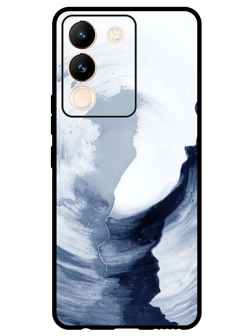 Theodor Protective Case Anti Scratch Shock Proof Bumper Cover For Vivo V29e Light Flow - Image 1