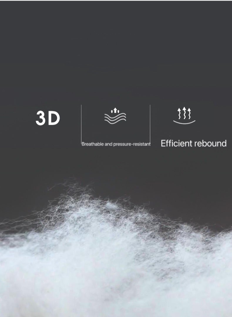 Dream لحاف دافئ، حجم مفرد، لجميع الفصول، أبيض، اختر الحجم - Image 2