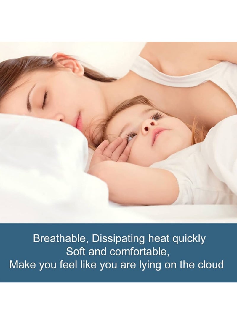 Dream لحاف دافئ، حجم مفرد، لجميع الفصول، أبيض، اختر الحجم - Image 4