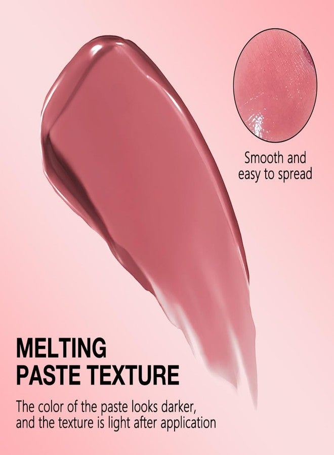QIDSTERS Pink Honey Lipstick Tinted Lip Balm, Sheer Hydrating Lip Stain for All Skin Tones, Natural Lightweight Lips Gloss Makeup for Women, Vegan & Cruelty-Free - Image 4