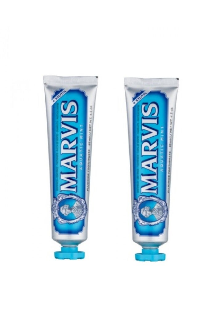 Marvis Aquatic Mint Toothpaste – 85ml × 2 Pack