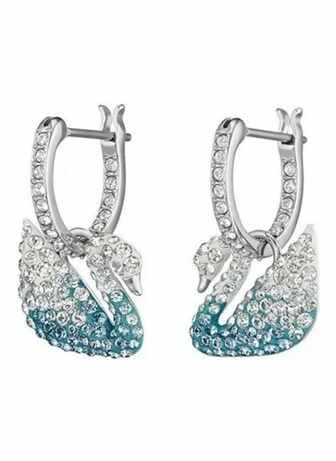 RedMapleTEK - Graceful Iconic Swan Earrings - Image 1