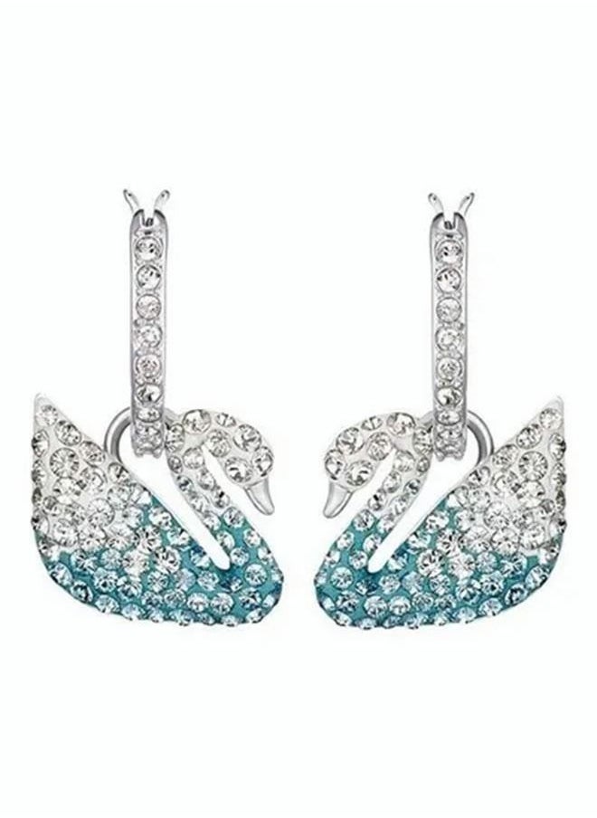 RedMapleTEK - Graceful Iconic Swan Earrings - Image 1