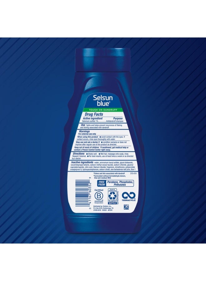 Selsun blue Moisturizing Antidandruff Shampoo, Maximum Strength Scalp Treatment With Selenium Sulfide, 11 fl. oz. - Image 2