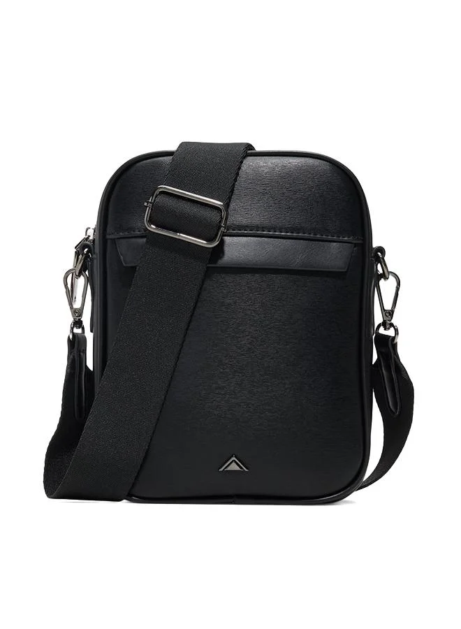 الدو Clublifer Men Black Crossbody Bag
