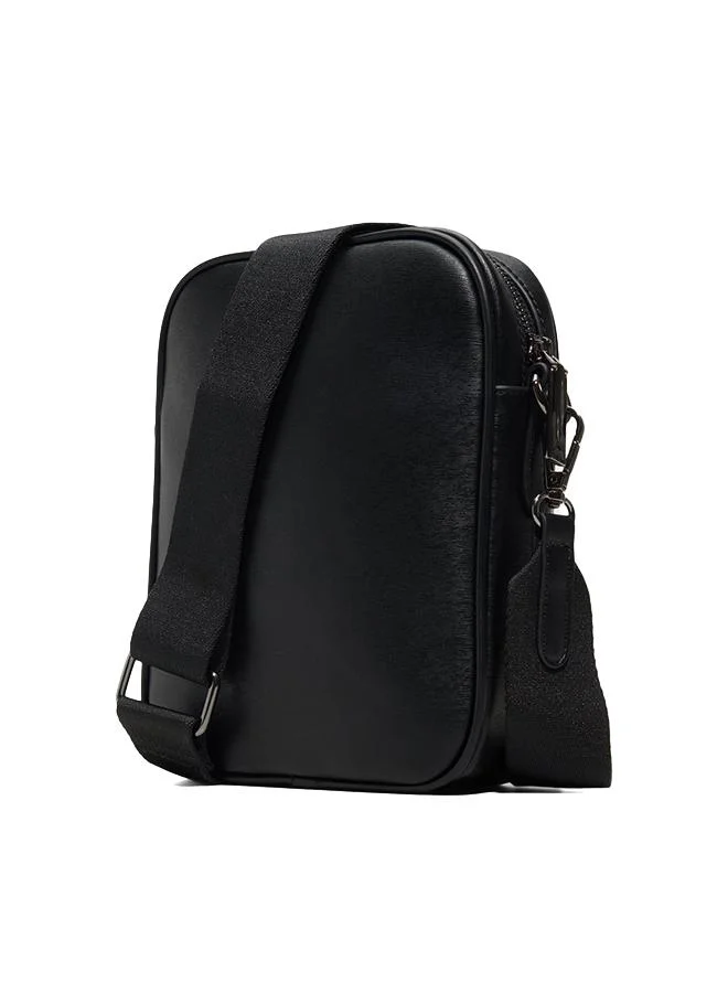 الدو Clublifer Men Black Crossbody Bag