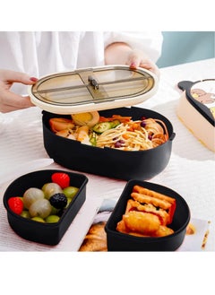 Lunch Box for Kids, Double Layer Leak-Proof Lunch Bento Box, Adult Bento Box with Lunch Bag and Tableware, Microwave, Dishwasher and Refrigerator Safe - pzsku/Z012DEFC974DCFA8CC005Z/45/_/1734491605/9cb61e16-1b92-425d-b084-f8835bcab7ae