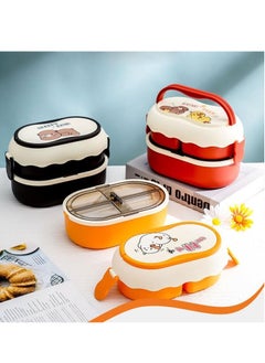 Lunch Box for Kids, Double Layer Leak-Proof Lunch Bento Box, Adult Bento Box with Lunch Bag and Tableware, Microwave, Dishwasher and Refrigerator Safe - pzsku/Z012DEFC974DCFA8CC005Z/45/_/1734491606/6749def5-2fe3-423c-8f08-d2199713ae33